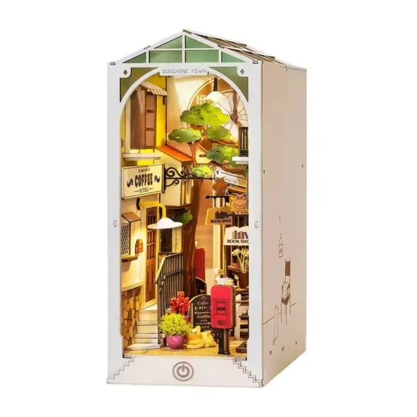 Rolife DIY Book Nook Kit Sunshine Town,